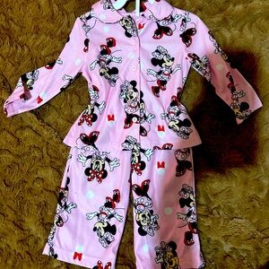 Minnie mouse Pijama 2T